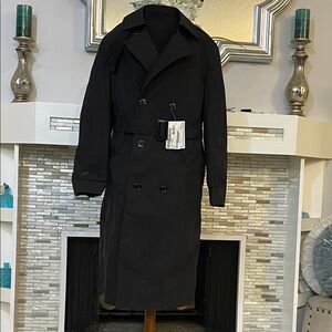 Defense Logistics Agency Garrison Collection All Weather Army Trench Coat 38R